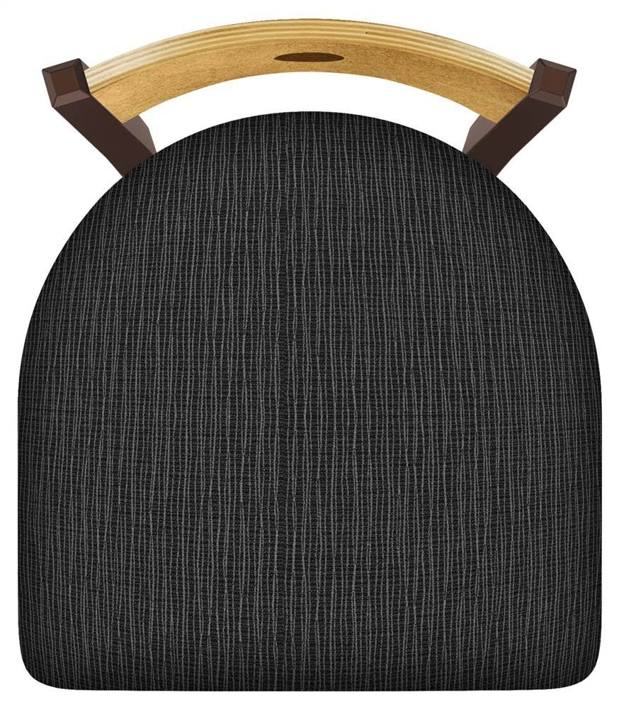 Bronze Finish Chair with Truffle Seat and Maple Back V598129