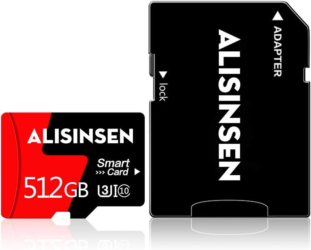 512GB Class 10 Micro SD Memory Card with Adapter H8109