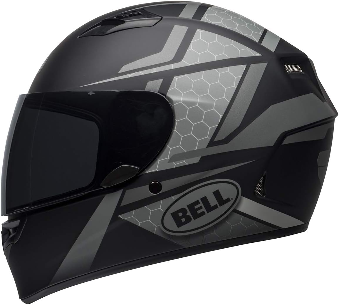 Matte Black Gray Street Helmet I27835