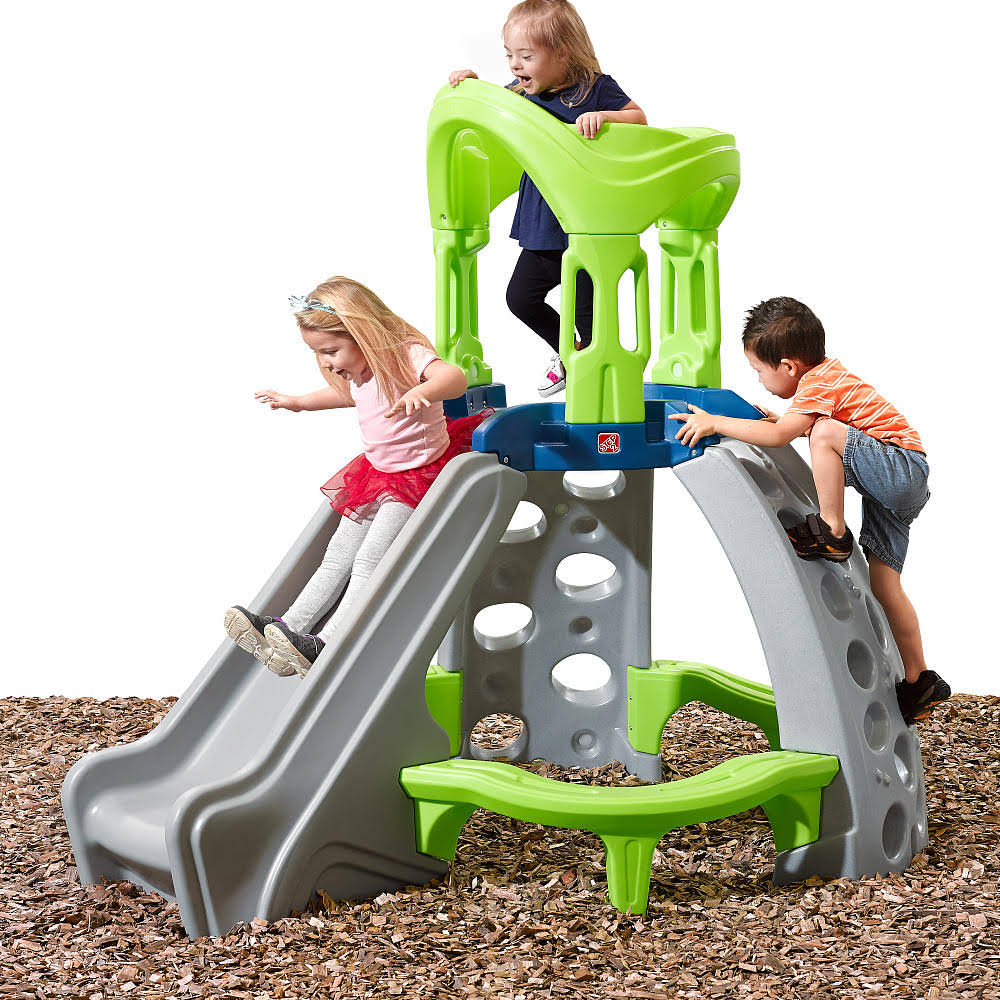 Castle Top Mountain Climber with Slide N91368