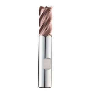 1x22 Diam Variable Pitch 5 Flute Solid Carbide Roughing Corner Radius End Mill A2738