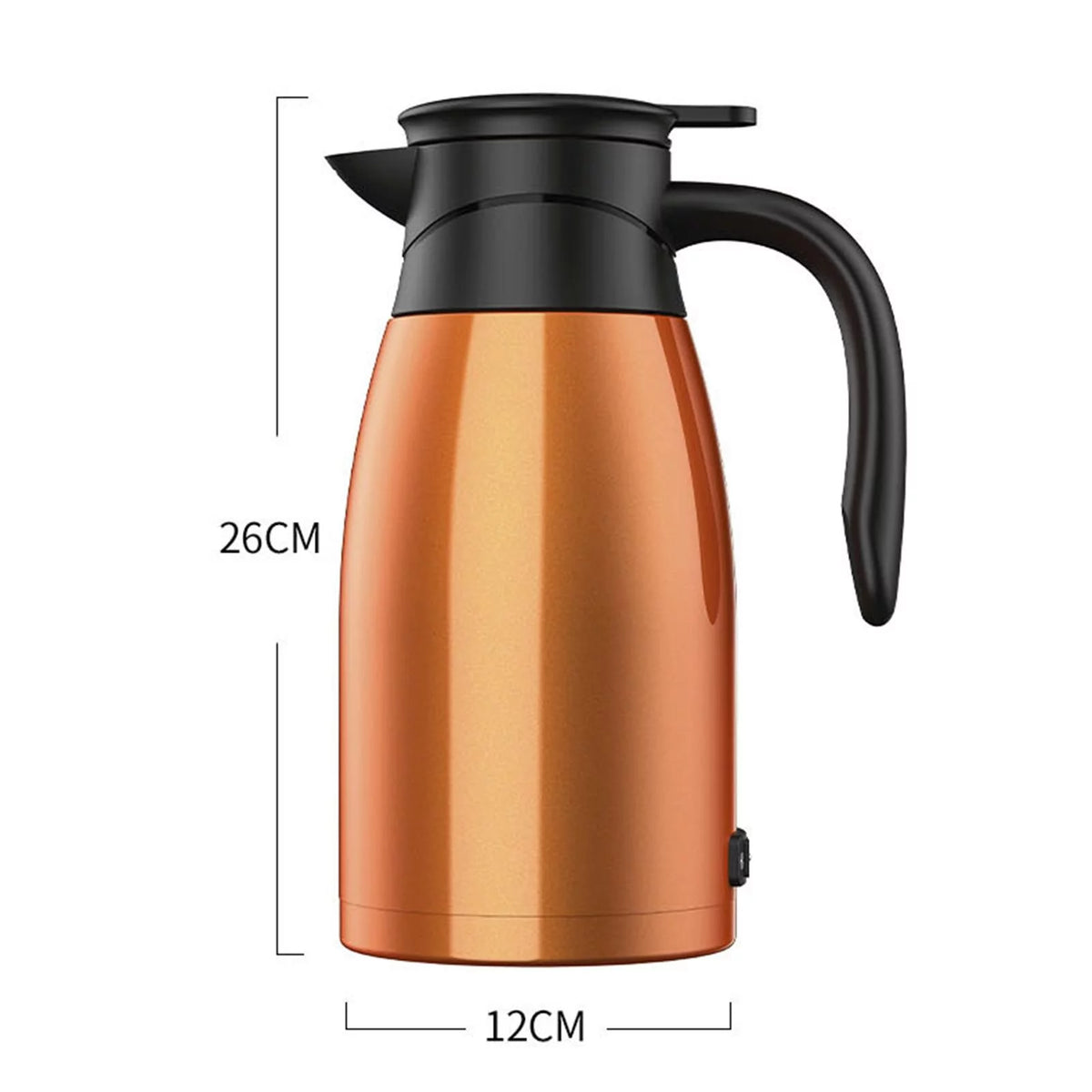 24V Orange Insulated Car Kettle P532328