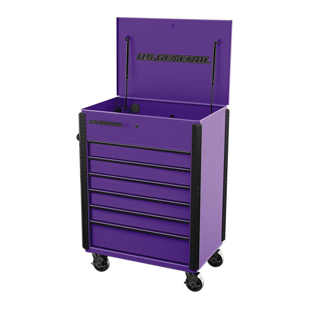 Slate Gray 6-Drawer Service Cart U624487