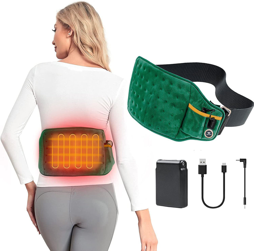 Cordless Heating Pad with Battery and 3 Heat Settings A76826