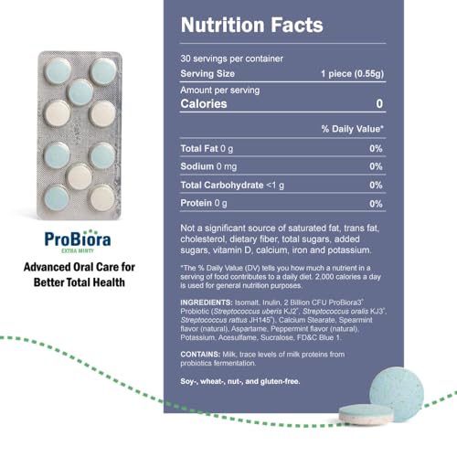 30 Mint Tablets Oral Probiotics J776860