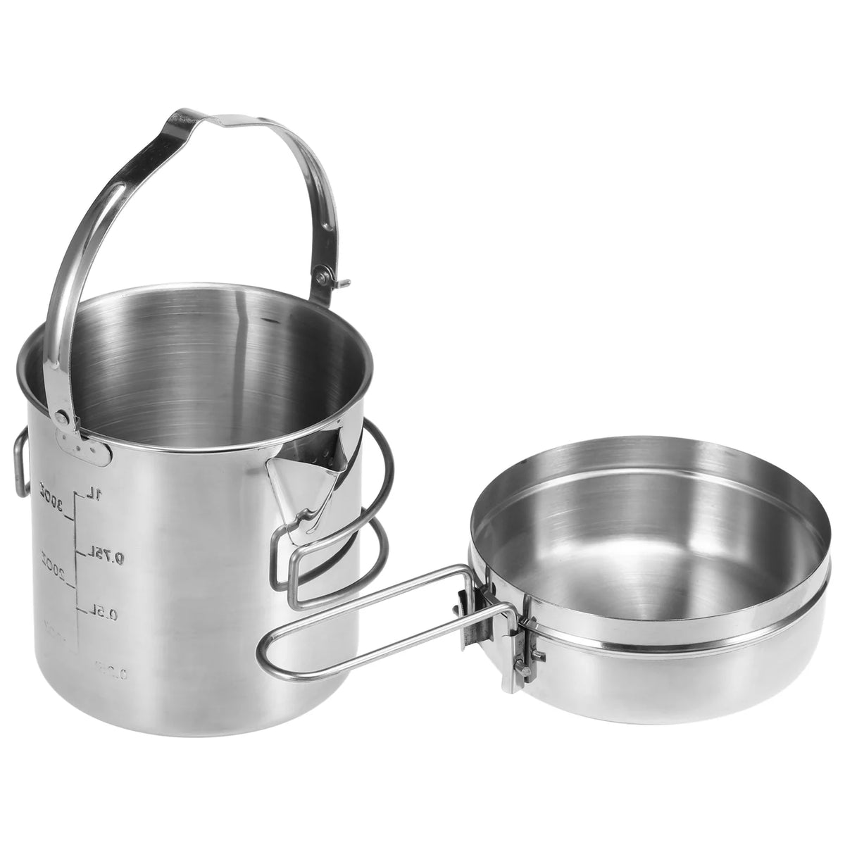 Stainless Steel Cooking Kettle with Lid T392
