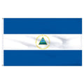 Nicaragua Flag 4x6 Foot Nylon Q9237
