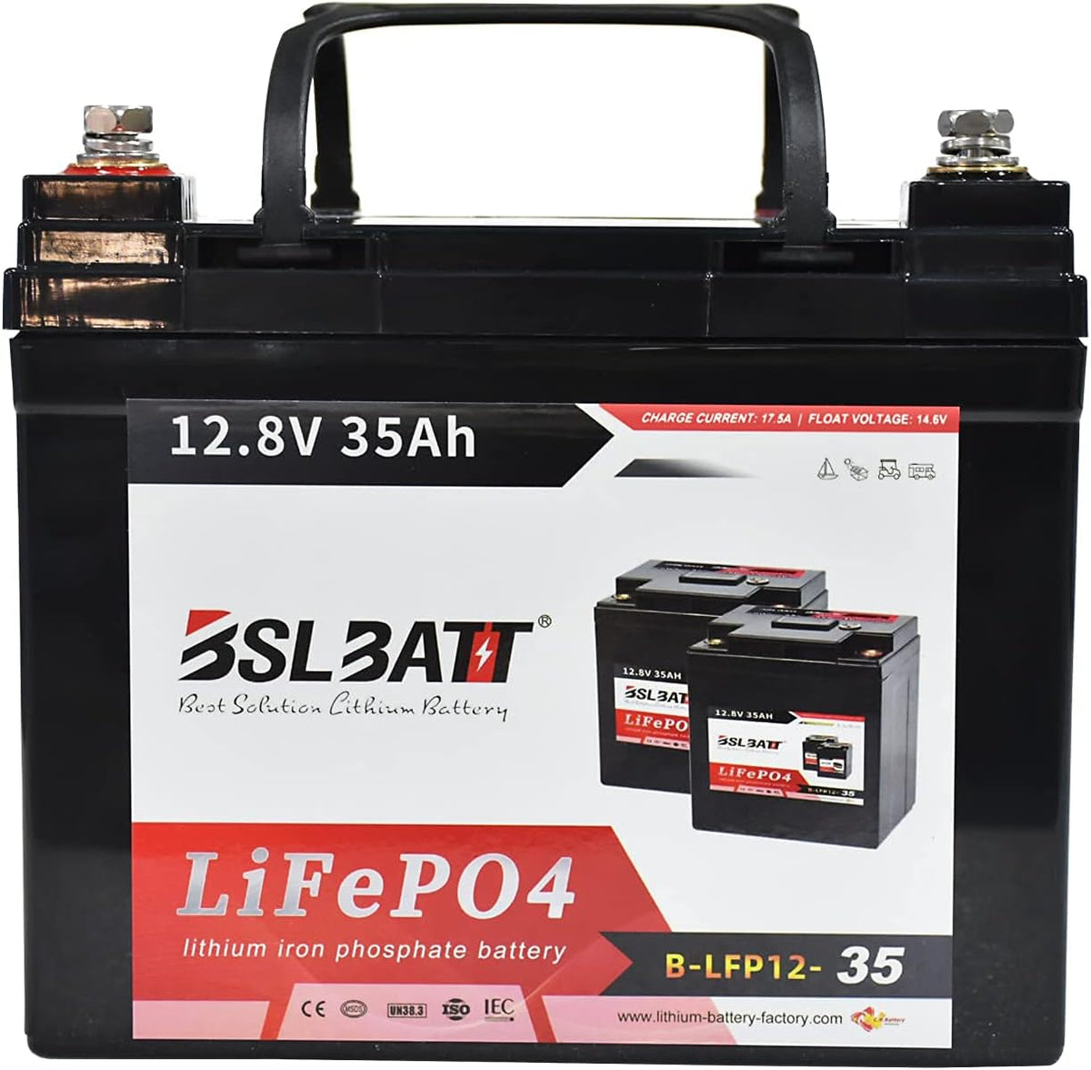 12V 12Amps LiFePO4 Deep Cycle Rechargeable Battery E3317