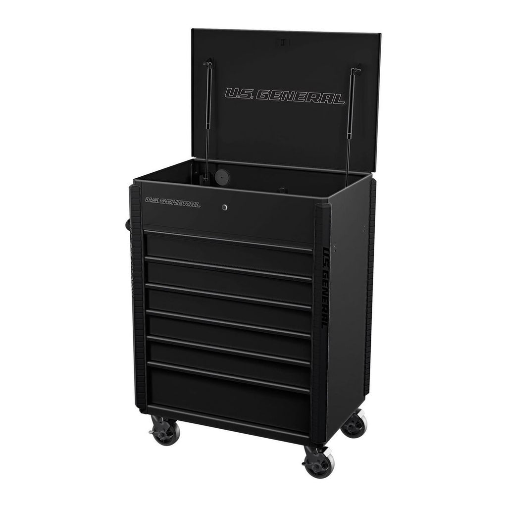 Slate Gray 6-Drawer Service Cart U624487