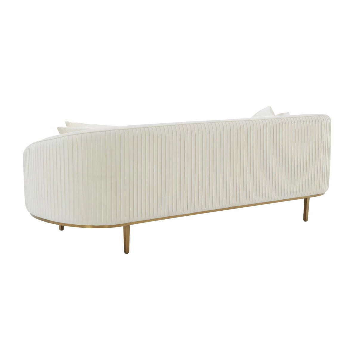 Pleated Velvet Sofa I475