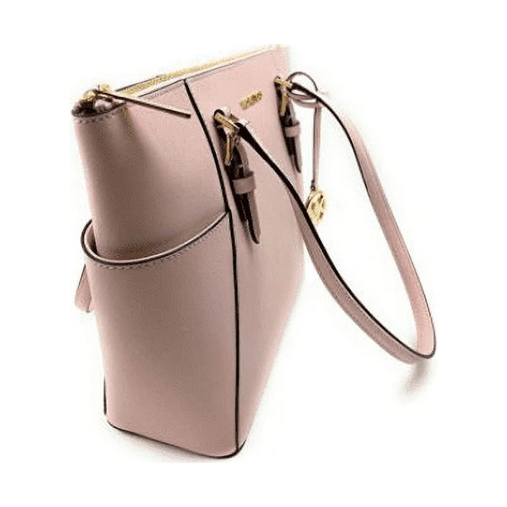 Powder Blush Leather Tote Handbag E7584