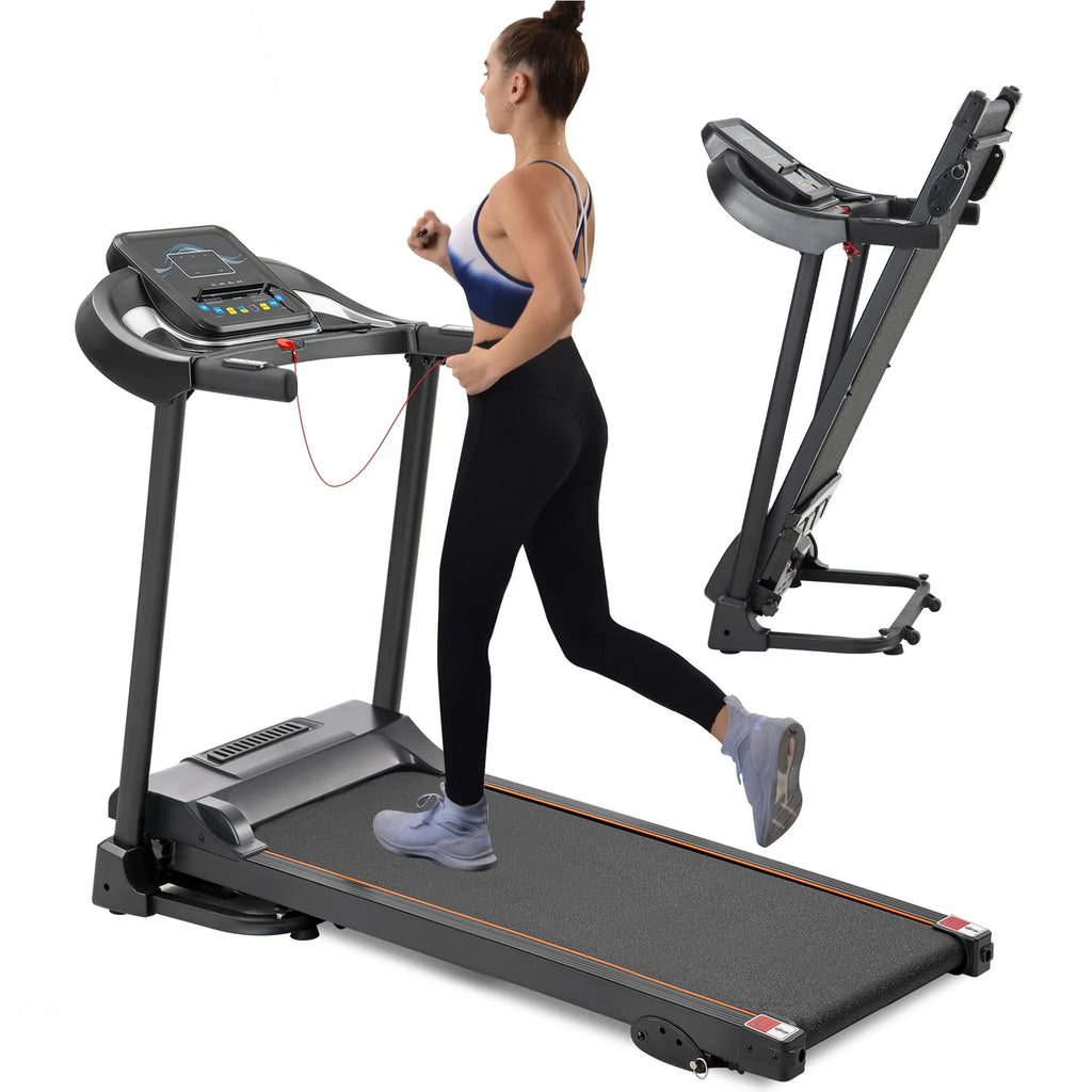 Electric Treadmill with 12 Programs Incline Adjustment I1436