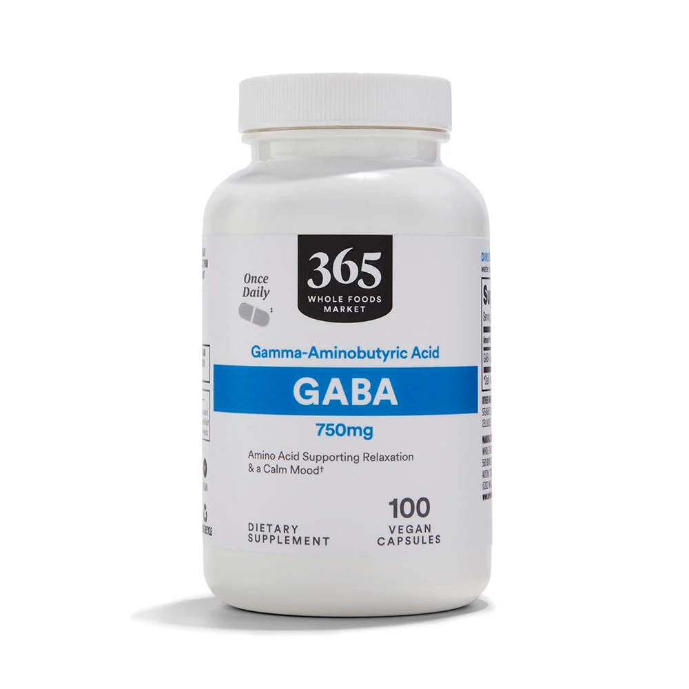Gaba 750Mg 100 Vegetarian Capsules U517299