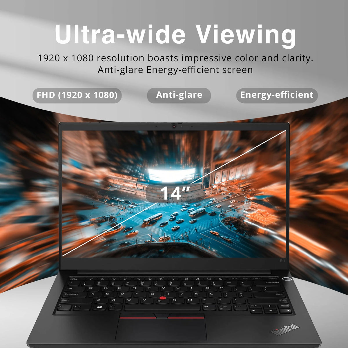 14" FHD Laptop, AMD Ryzen 7 5700U, 36GB RAM, 2TB SSD, Black G781201