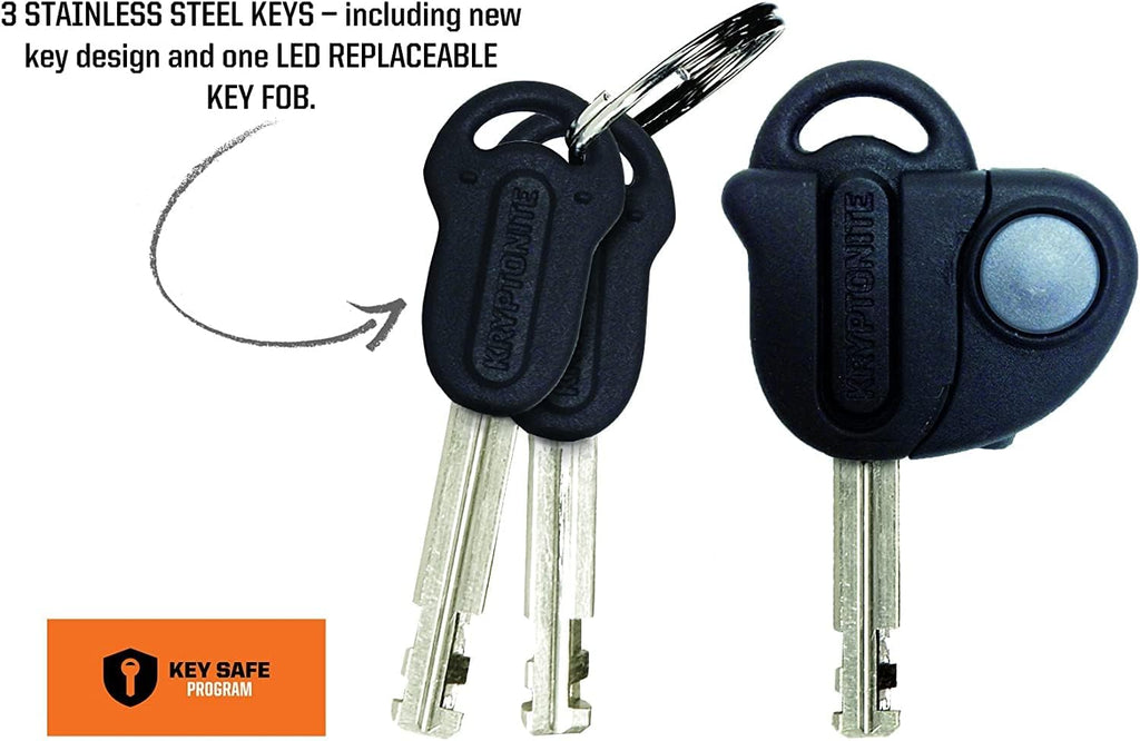 3.28 Feet Long 14mm Steel Chain Heavy Duty Anti-Theft Bicycle Chain Lock B897