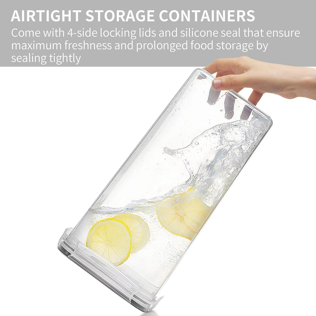 Airtight 4 PCS 2.8L BPA Free Food Storage Containers with Lids B236443