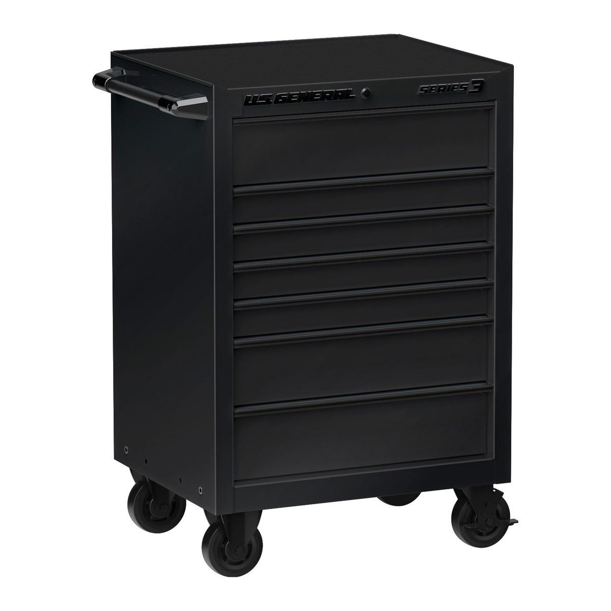 27 in. x 22 in. Black Roll Cab I7236
