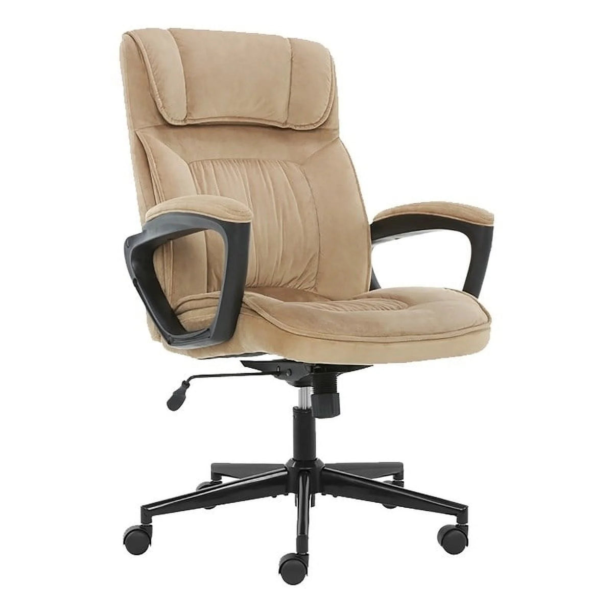 Velvet Microfiber Executive Office Chair W9407