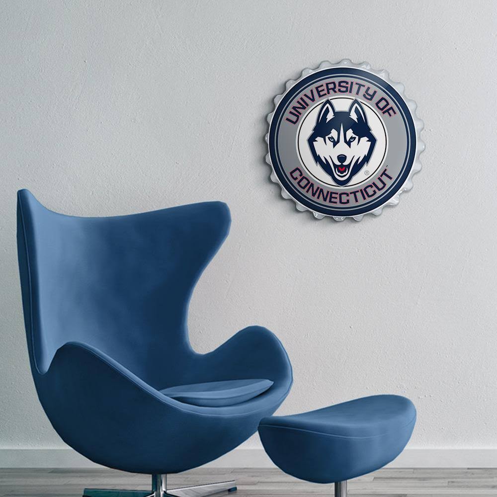 Silver Bottle Cap Wall Sign I82149