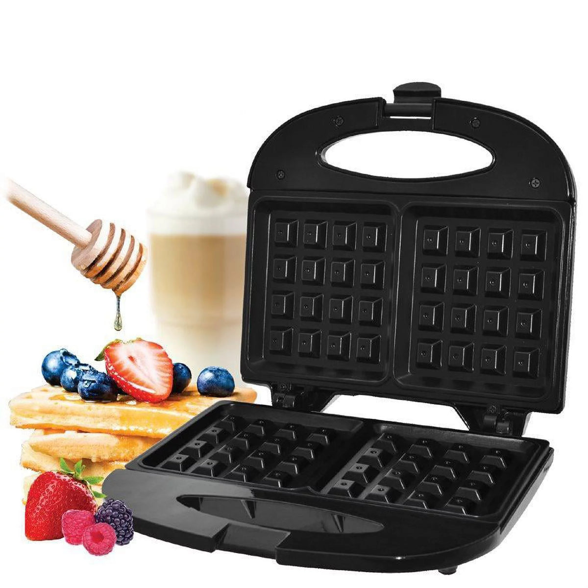 2 Slice Non-Stick Waffle Maker U646462