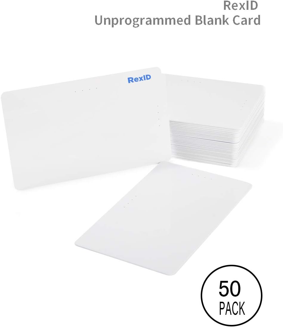 125KHz Blank ISO Proximity Card 50Pack H6610