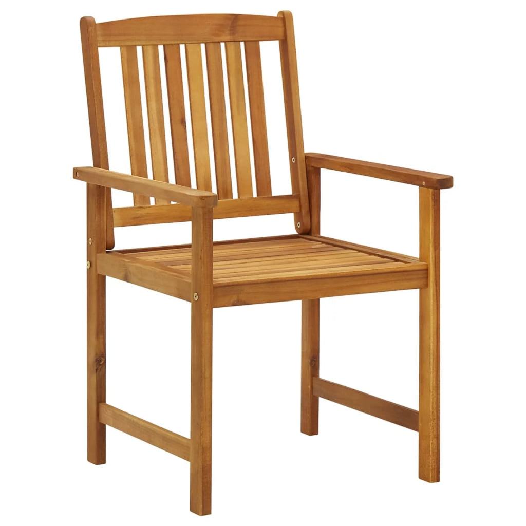 8 Piece Acacia Wood Outdoor Dining Chair E626