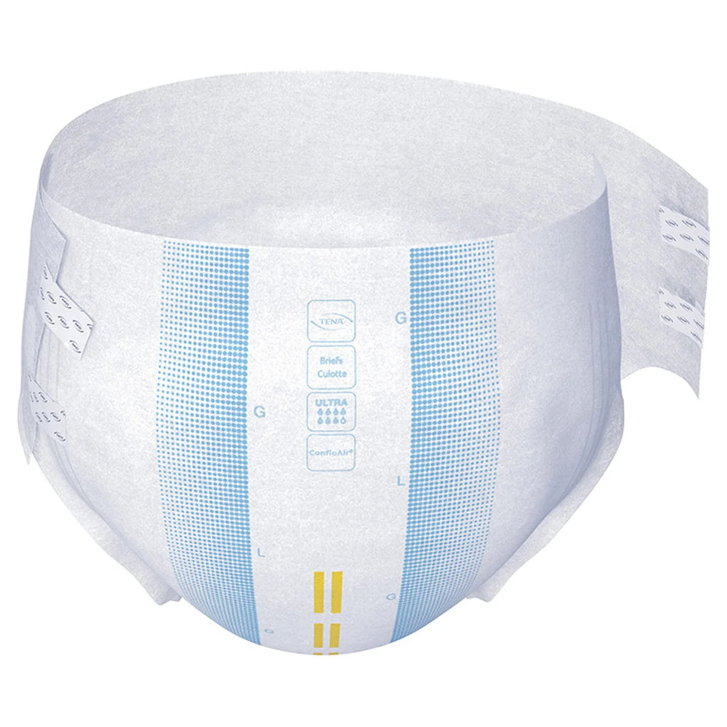 Large Disposable Absorbent Incontinence Briefs 40 Count E6815