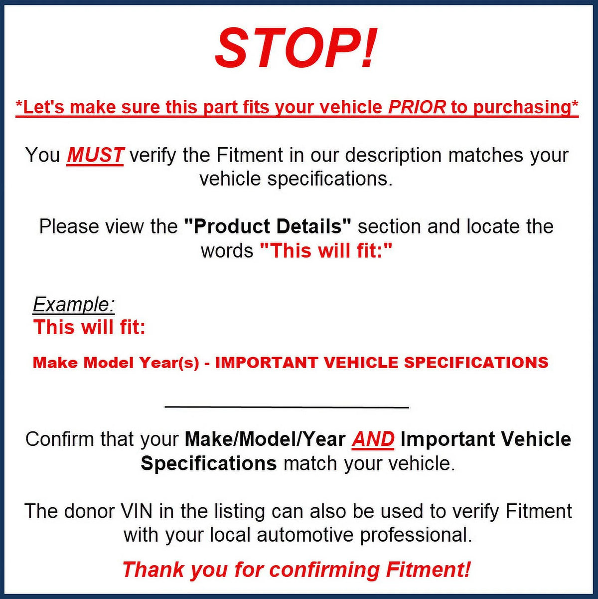 Rear View Mirror V7860