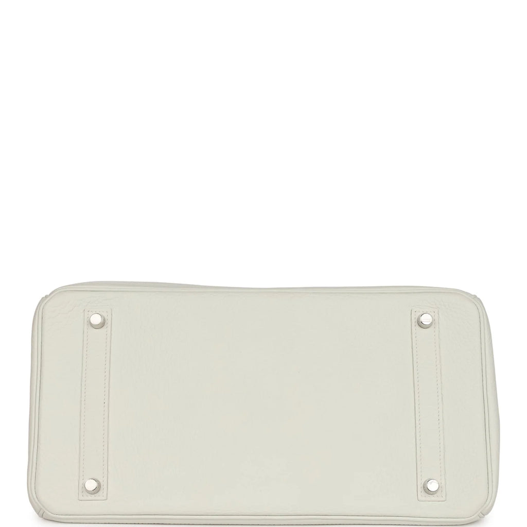 White Togo Leather Handbag D406386