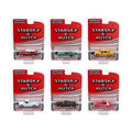 Set of 6 Pieces 1/64 Diecast Model Cars J57929