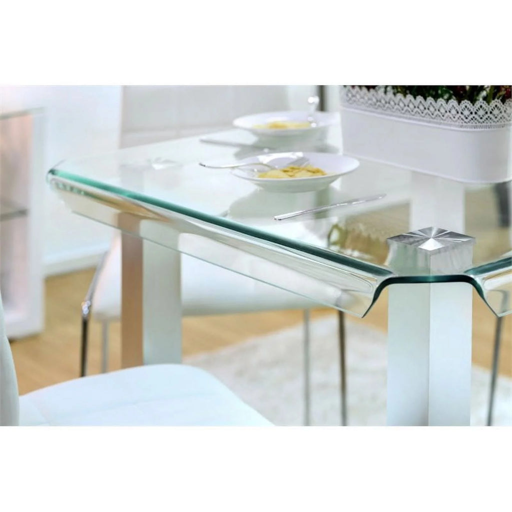 Glass Top Counter Height Dining Table J83763