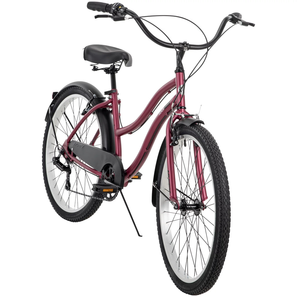 Pink 26-inch 7-speed Cruiser Bike T239441