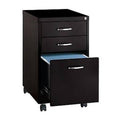 3-Drawer Locking Vertical File Cabinet Black A241