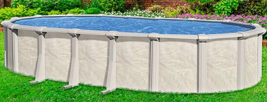 15' x 30' Oval x 52 Swimming Pool Kit with 25 Gauge Liner R792
