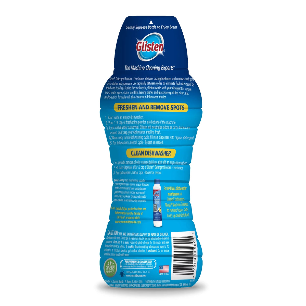 Dishwasher Cleaner and Detergent Booster 2-Pack N160