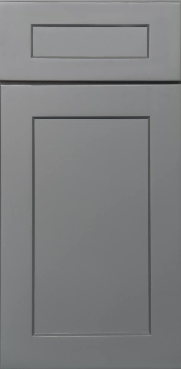 Grey 1 Door 3 Shelves Wall Cabinet High-Density Fiberboard R623678