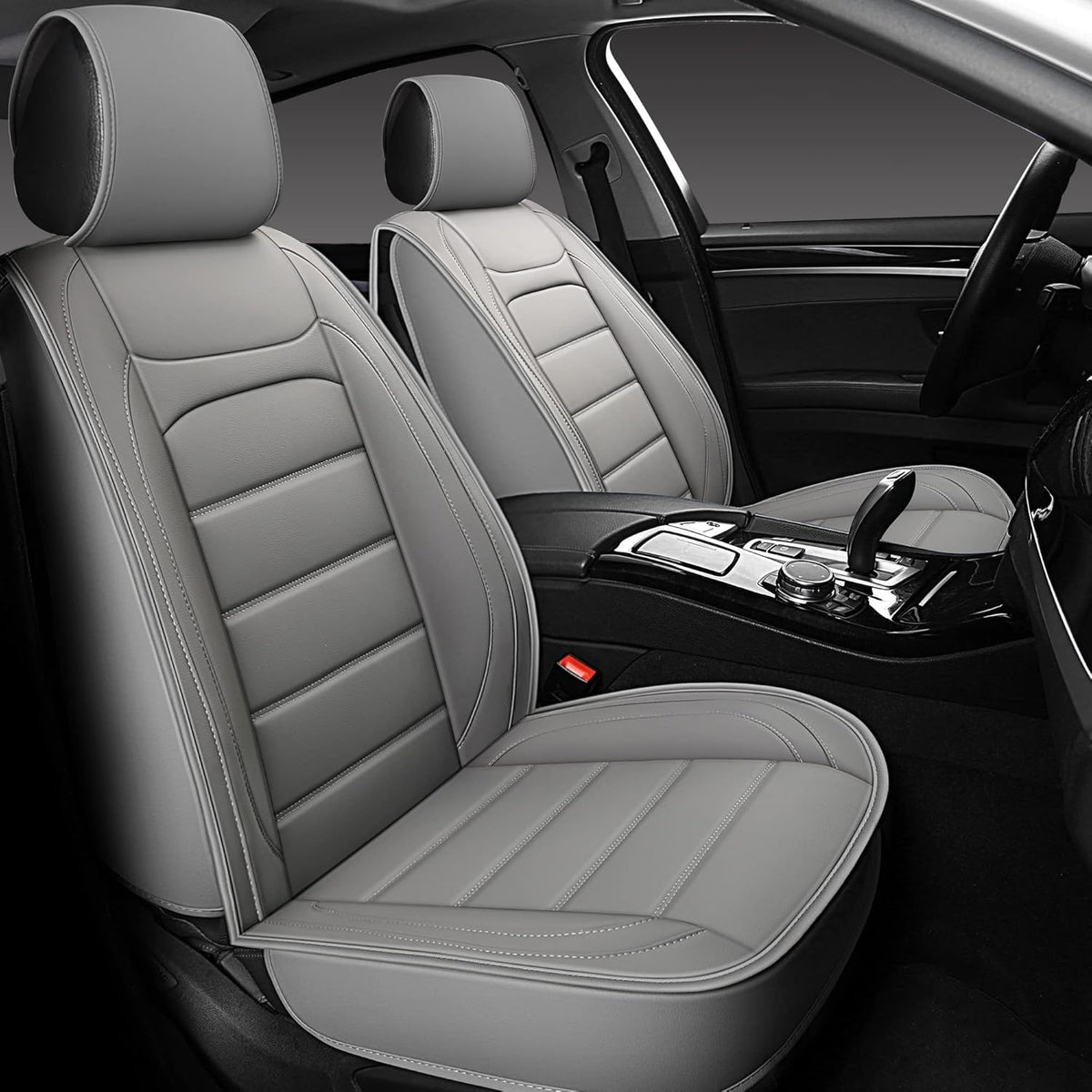 Leather Car Seat Covers Full Set T689