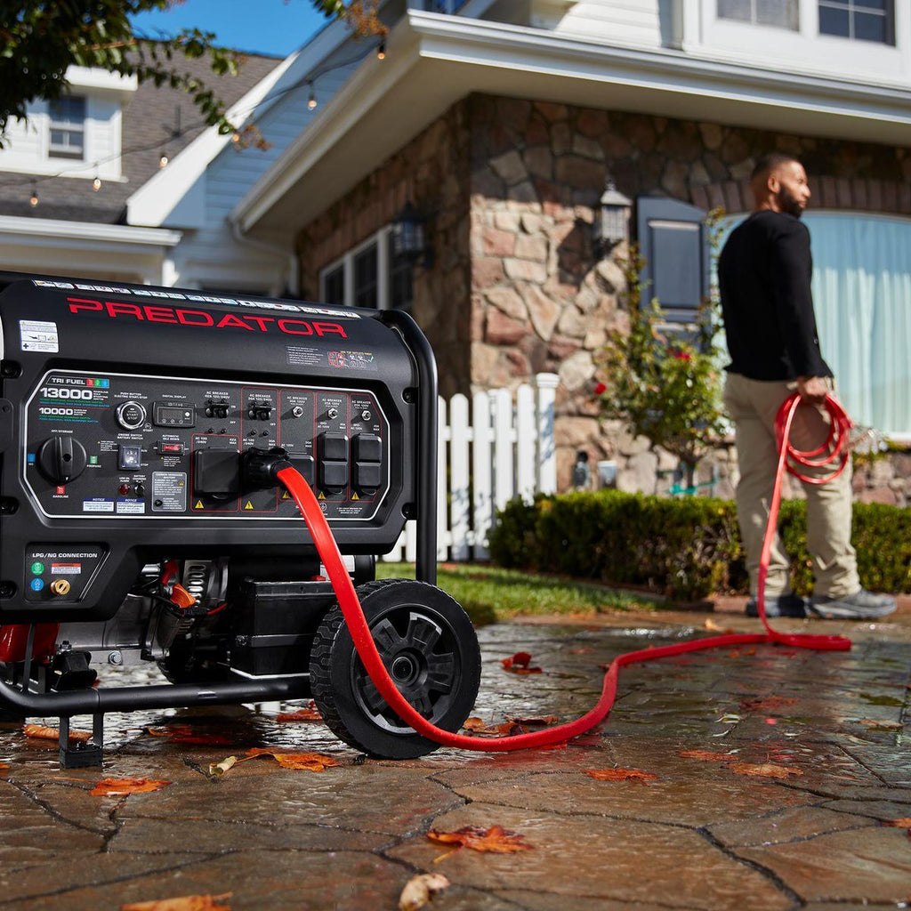 25 ft. 30 Amp 125/250V 4-Outlet Generator Extension Cord J720292