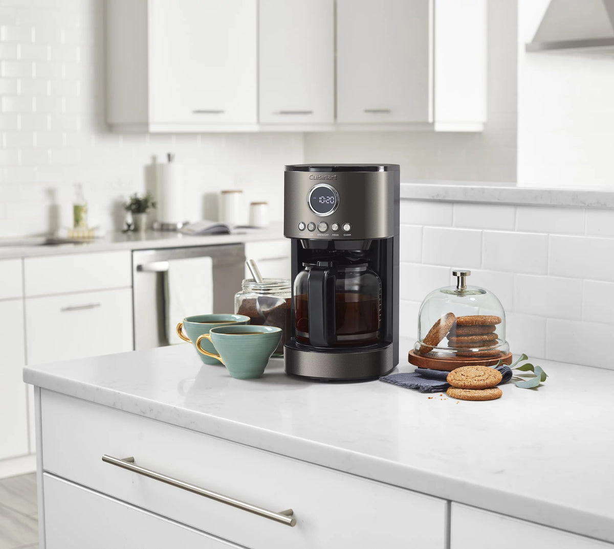 Stainless Steel Black 12 Cup Coffeemaker M7596