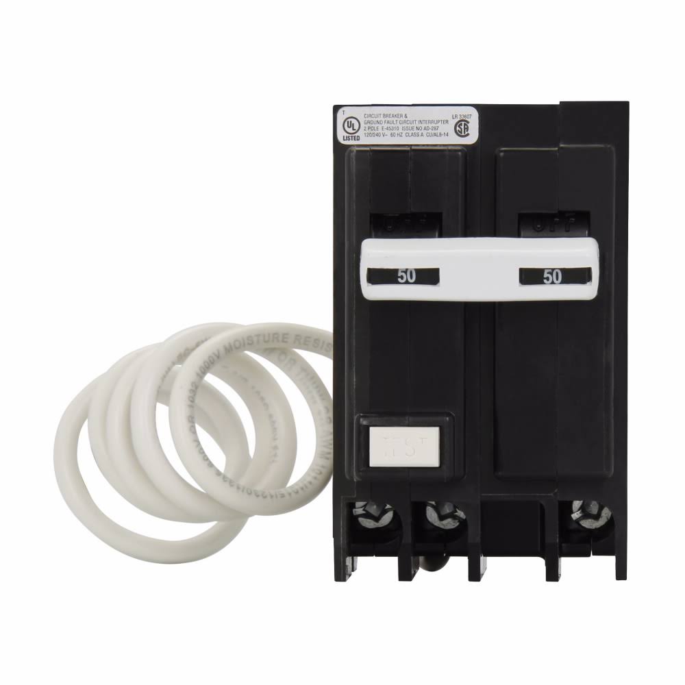 2-Pole 25 Amp Ground Fault Circuit Breaker F4835