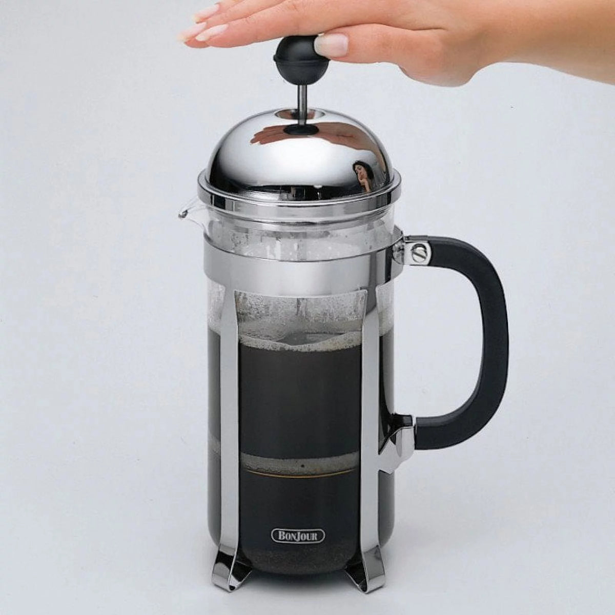 Stainless Steel French Press with Glass Carafe P460698
