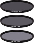 95mm Slim ND Filter Set ND1000 ND64 ND8 Optical Glass Pack of 2 I72493