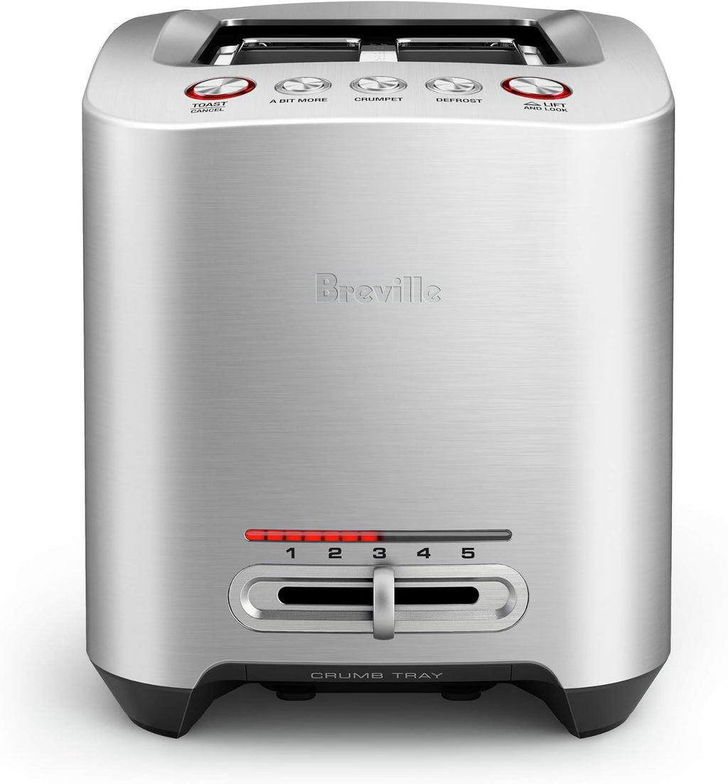 Brushed Stainless Steel 2-Slice Toaster D155895