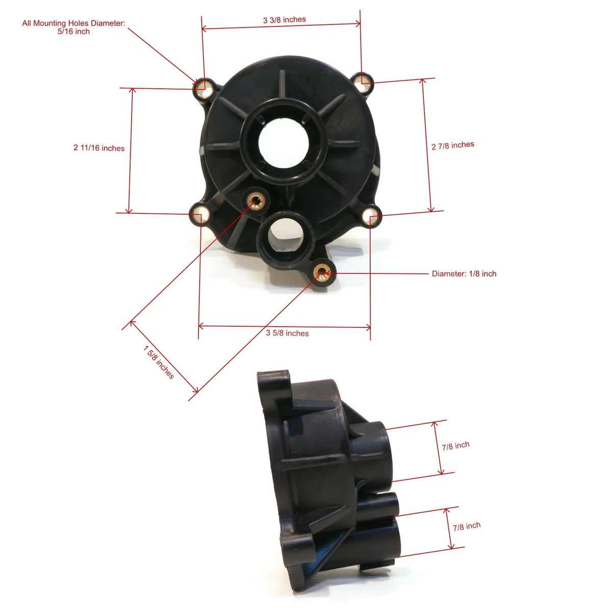 Water Pump Impeller Kit D258