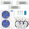 54,000 BTU 3 Zone Ceiling Cassette Ductless Air Conditioner and Heat Pump J241