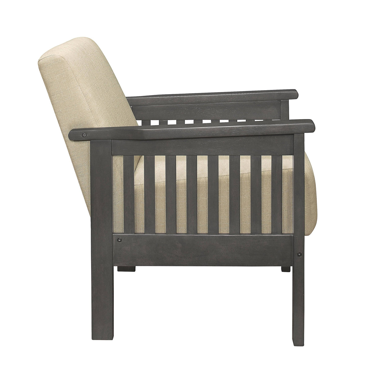 Light Brown Loveseat I926652