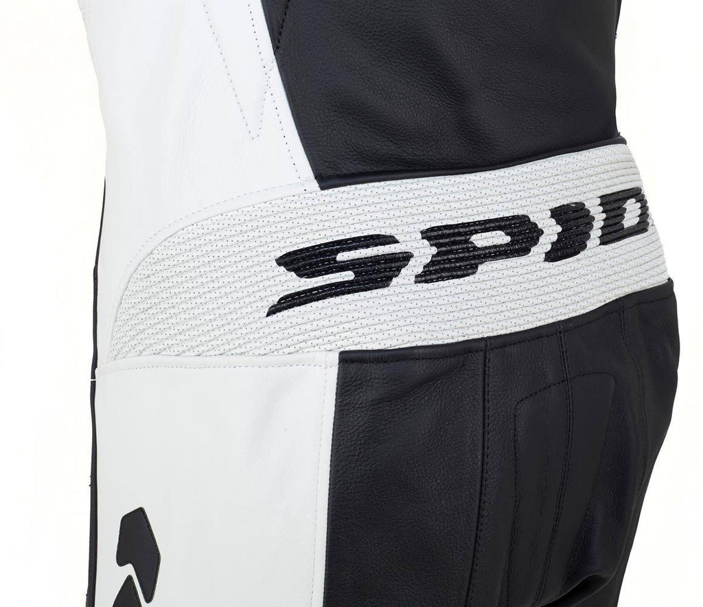 Black-White Leather Suit O231763