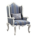 Transitional Fabric Chair with Pillow M6773
