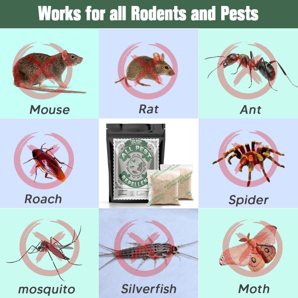 Peppermint Pest and Rodent Repellent Pouches - 10P Q7692