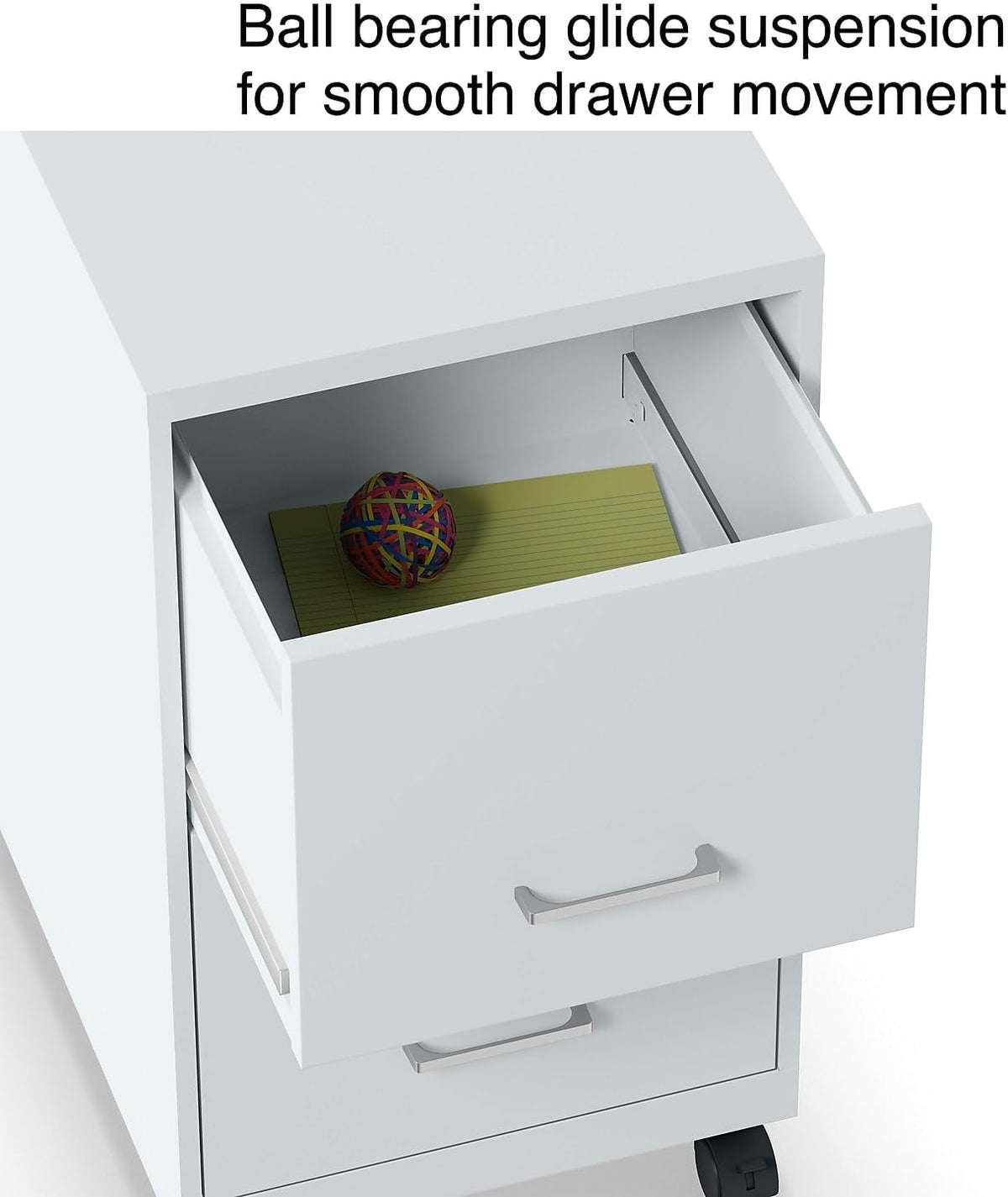 2-Drawer Locking Letter Gray Vertical File Cabinet V5261